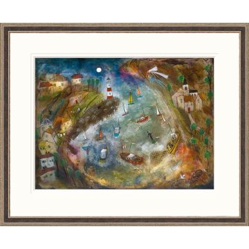 Harbour Life by Rosa Sepple Limited Edition Framed Print