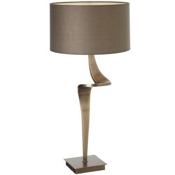 Table Lamp Enzo Modern in Antique Brass "Right"