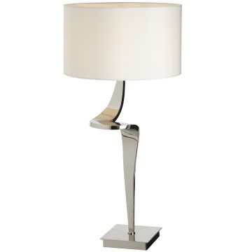 Table Lamp Enzo Modern in Nickel