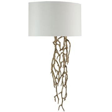 Wall Light Brinley with Antique Brass Roots