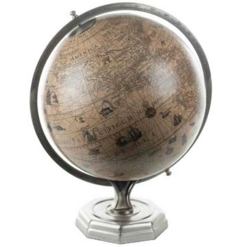 Hondius Globe Vintage Round