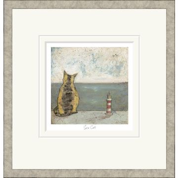 Sea Cat by Sam Toft - Limited Edition Framed Print