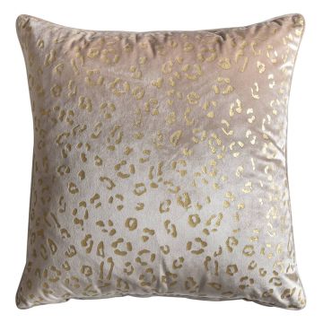Luxe Leopard Print Cushion