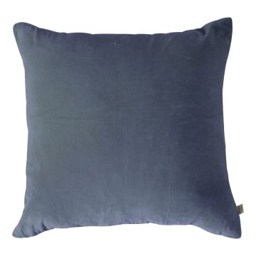 Daphne Large Velvet Cushion in Navy