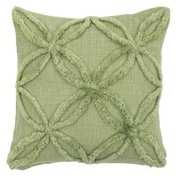 Oceane Tufted Green Cushion