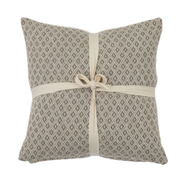 Kira Recycled Cotton Cushion Taupe Set of 2