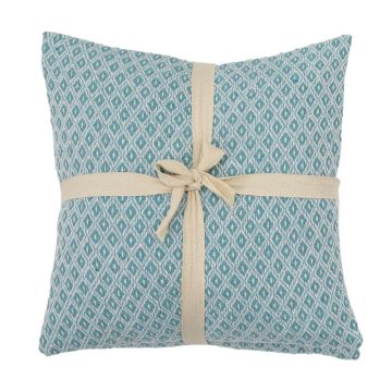 Kira Recycled Cotton Cushion Blue Set of 2