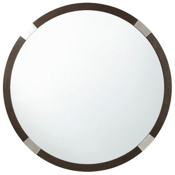Round Wall Mirror Orion in Anise