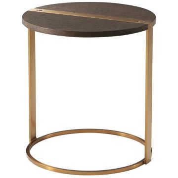 Round Side Table Carson in Cardamon