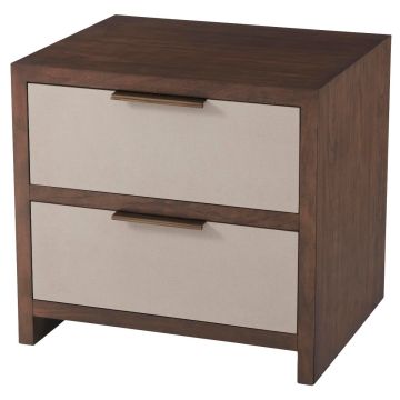 Small Bedside Table Grayson in Almond