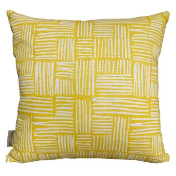 Lemon Wicker Outdoor Scatter Cushion