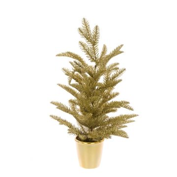 Christmas Tree in Pot Gold H.61cm